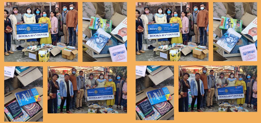 Books Handover for Public Library