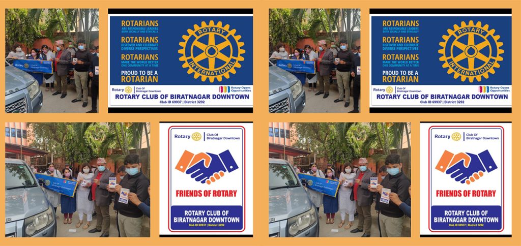 Rotary Car Sticker Launch