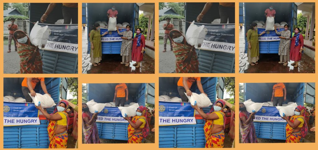 “Feed The Hungry” Rotary responds to COVID-19 Pandemic