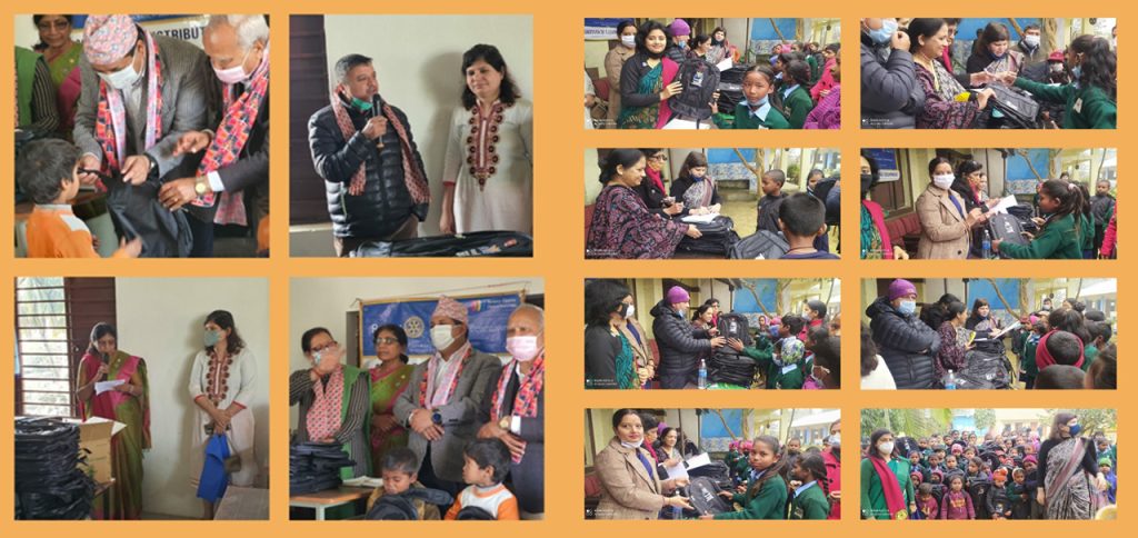 School Bag Distribution Under TEACH