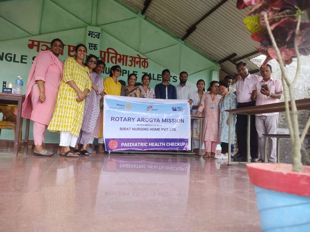 Rotary Arogya Mission July Month