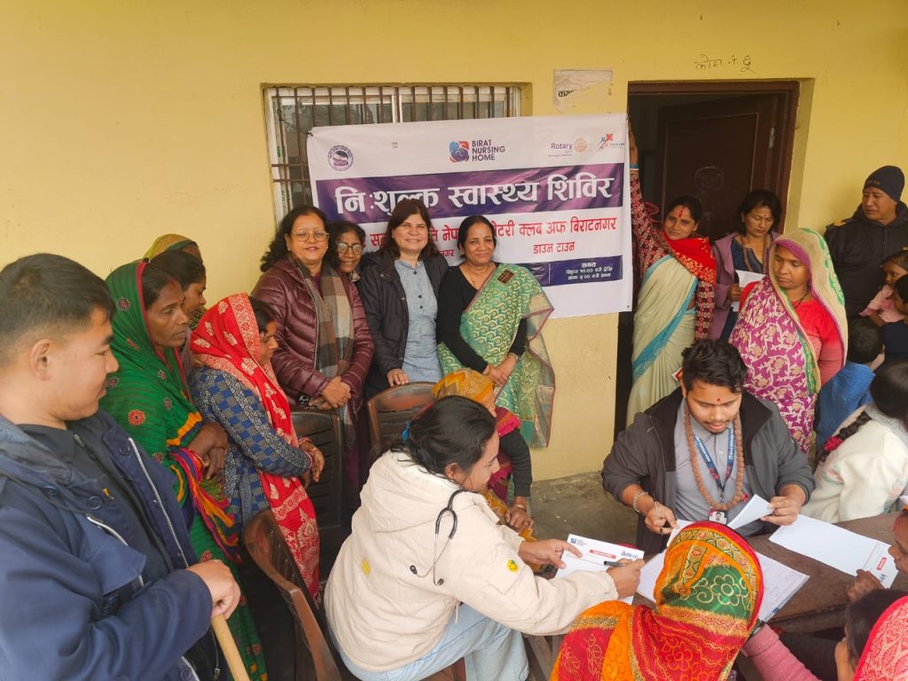 Free Health Camp for Women and Children