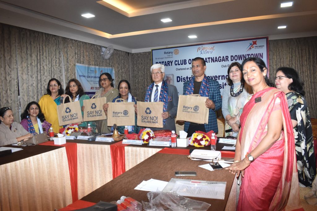 District Governor’s Official Club Visit