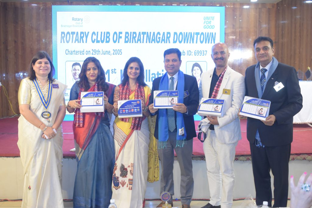 Rotary Table Calender Launch