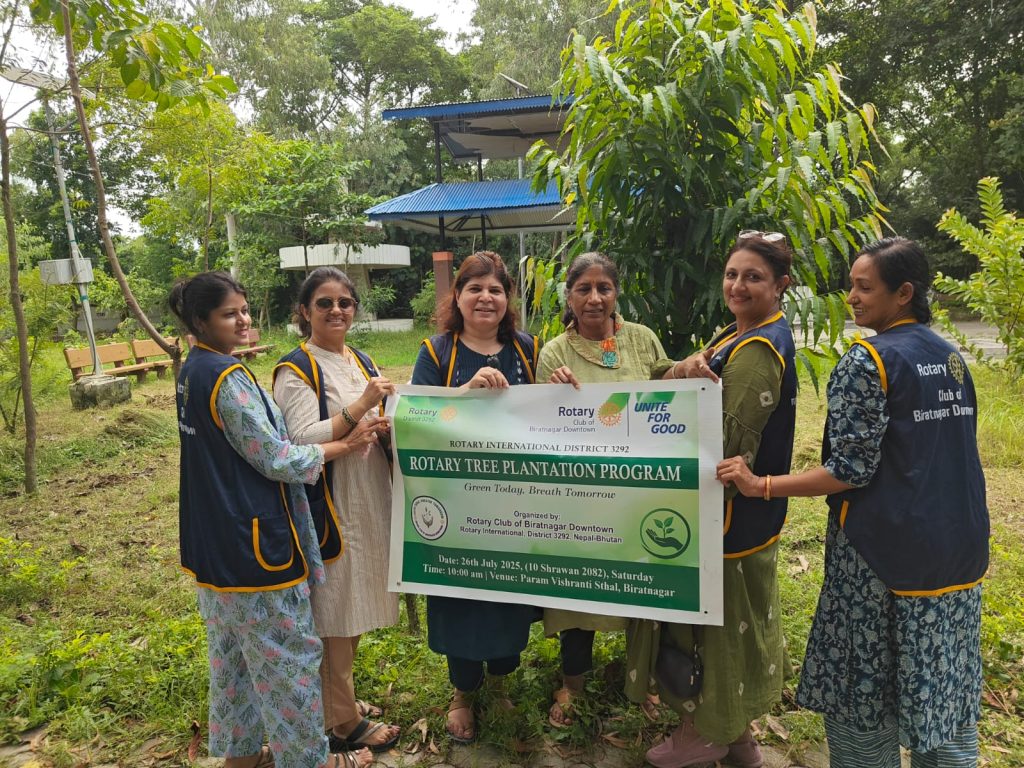 Tree Plantation- Green Today Breathe Tomorrow