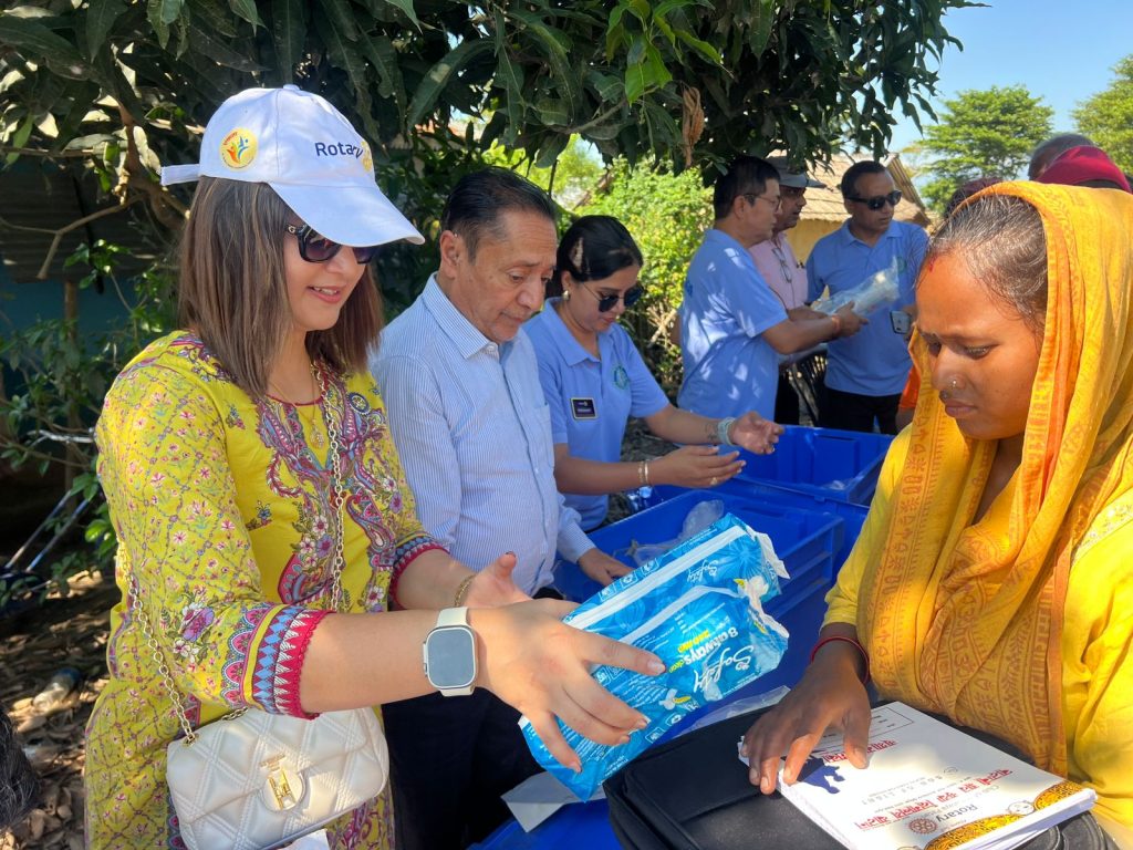 Flood Relief – Sanitary Napkin Distribution in Jhapa