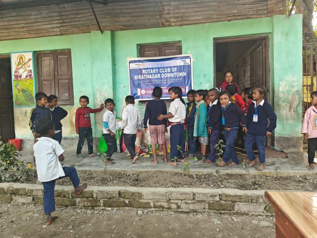 Sports Material Support to Community Schools – Biratnagar