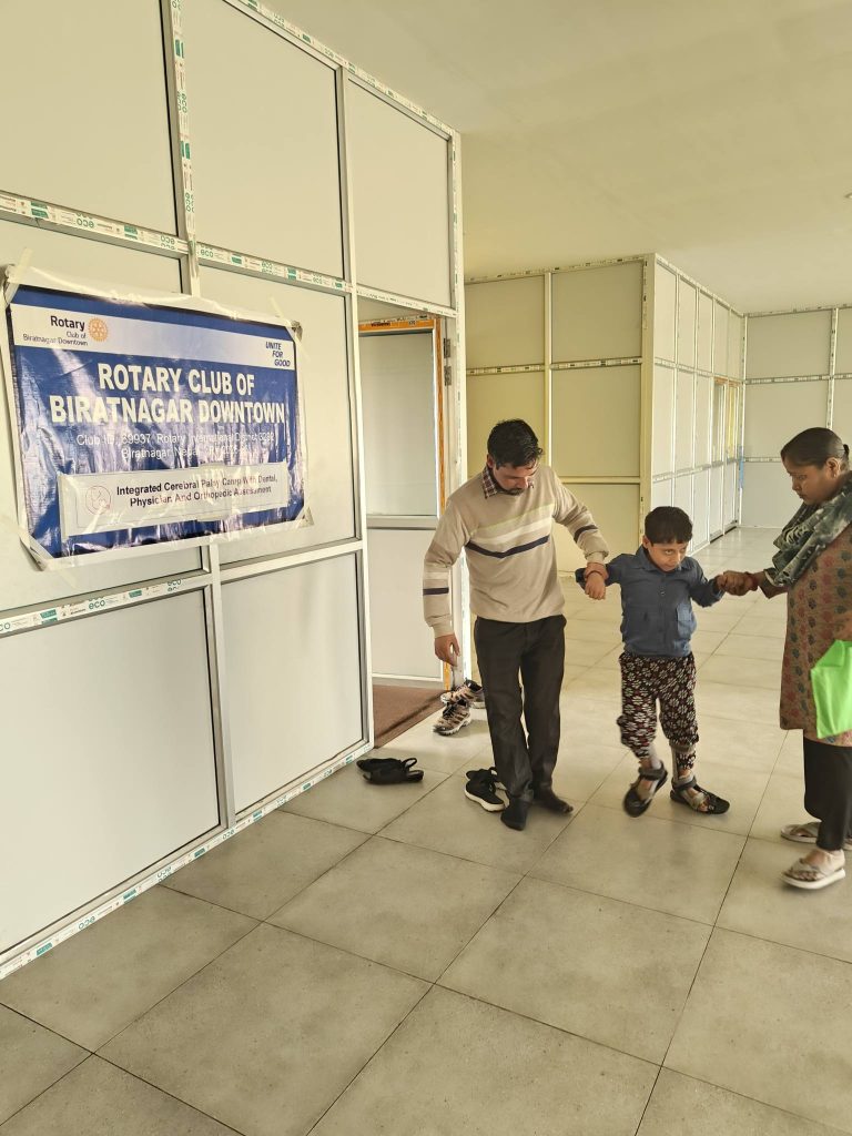 Integrated Cerebral Palsy Camp (Dental, Physician & Orthopedic Assessment)