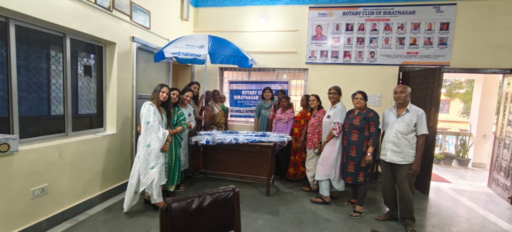 The Shades – Umbrella Distribution for Women Street Vendors