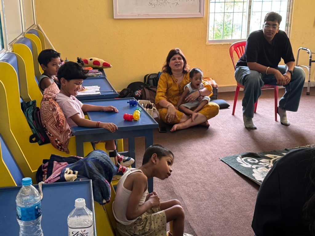 1-Day Storytelling program at CP Centre & a month’s food supply support to the centre