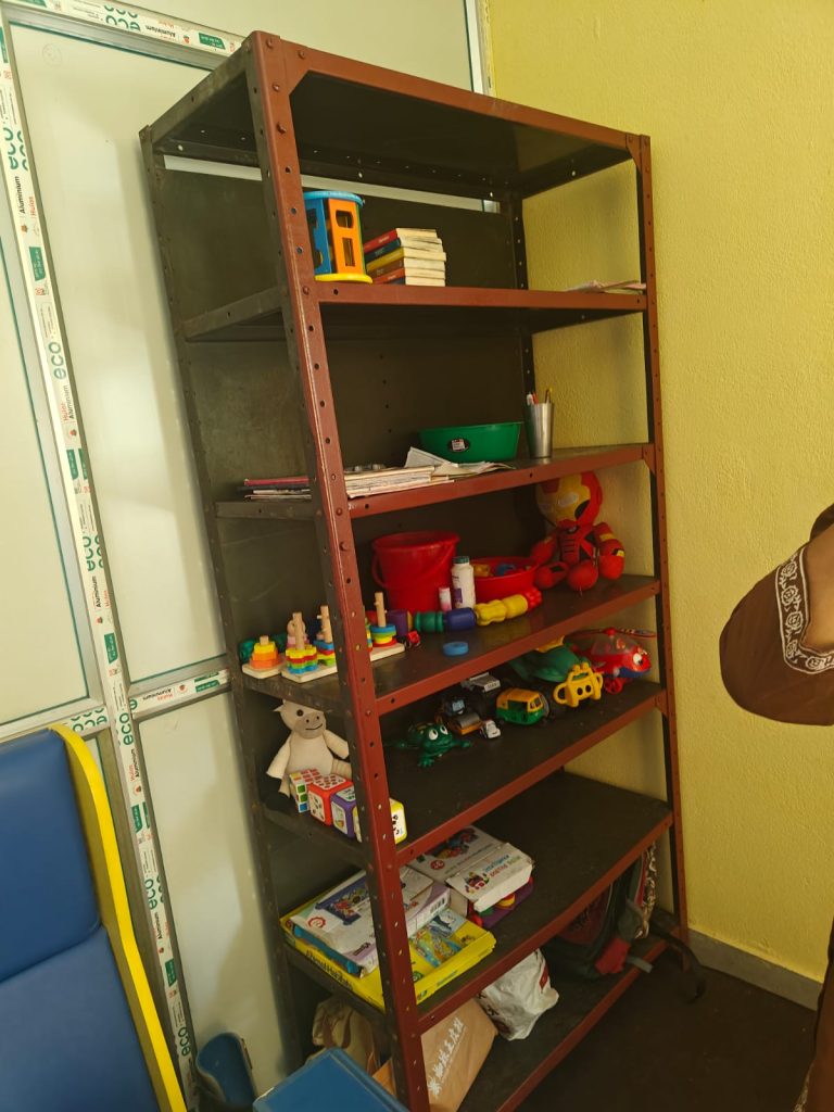 Installation of Steel Storage Almirah Racks at Cerebral Palsy  Day Care Centre